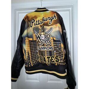 Pittsburgh Pirates Remix World Series Pro‎ Standard Varsity Jacket 3XL SALE